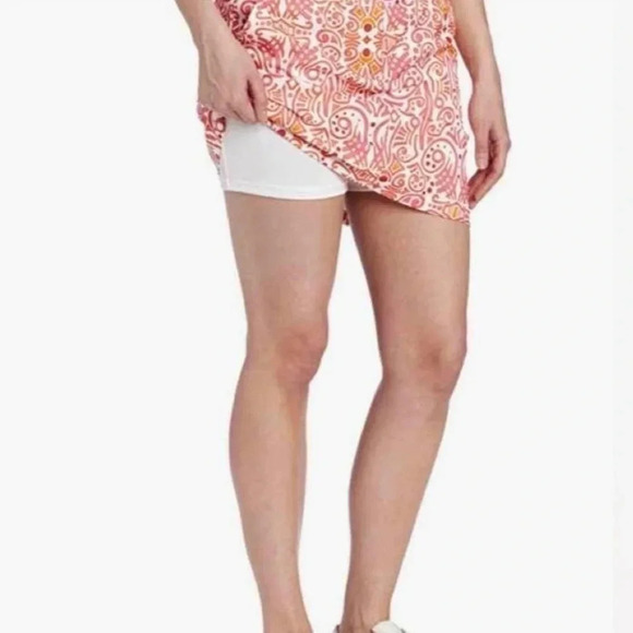 Adidas ClimaCool  Orange & Pink Athletic Skort Size 16 - Picture 2 of 9